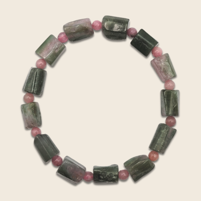 Watermelon Tourmaline Bracelet